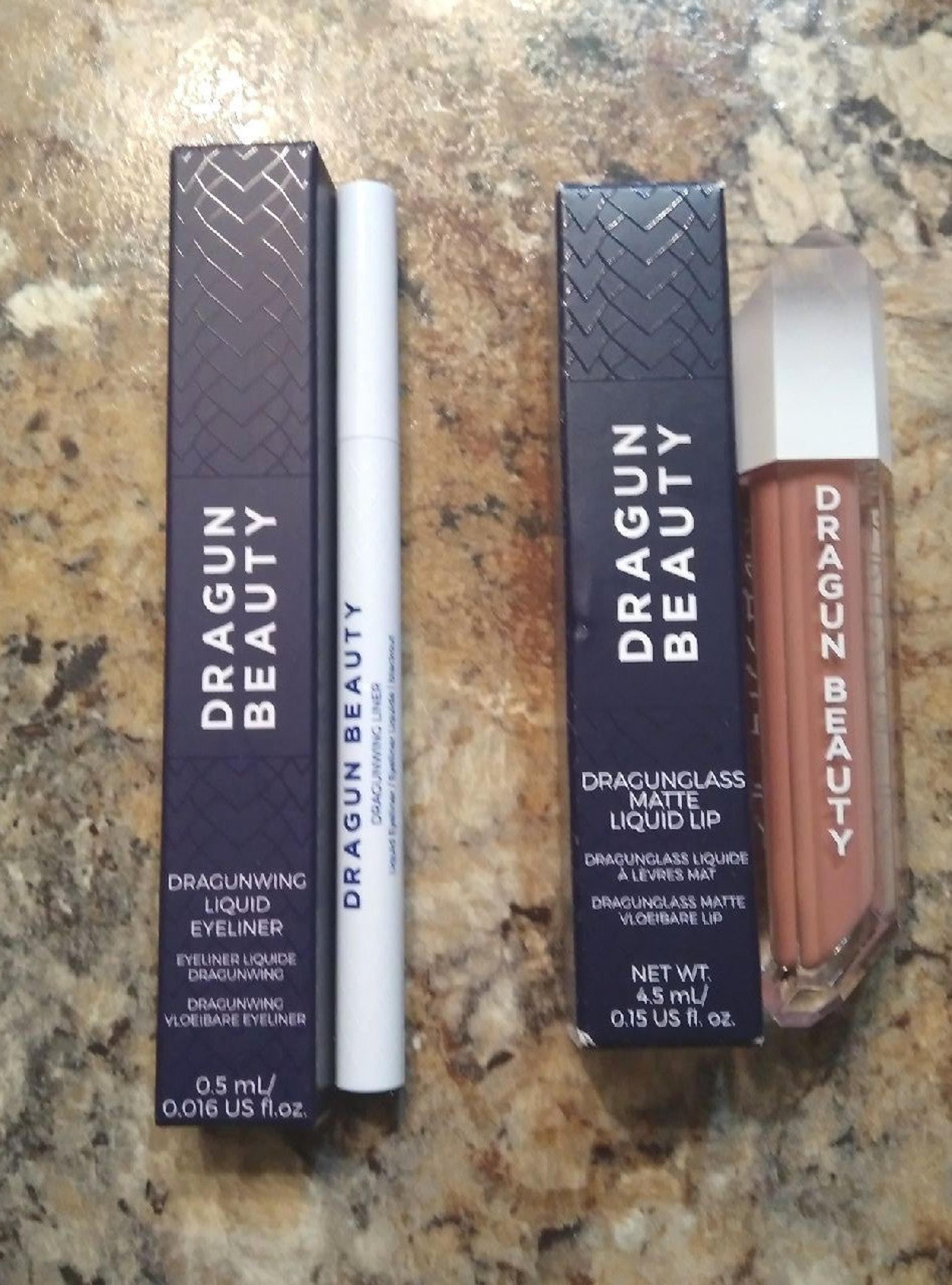 Dragun Beauty Liquid Eyeliner & Matte Liquid Lip Bundle Set