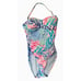 LILLY PULITZER FLAMENCO ONE PIECE SWIM IN KALEIDOSCOPE CORAL SIZE 4