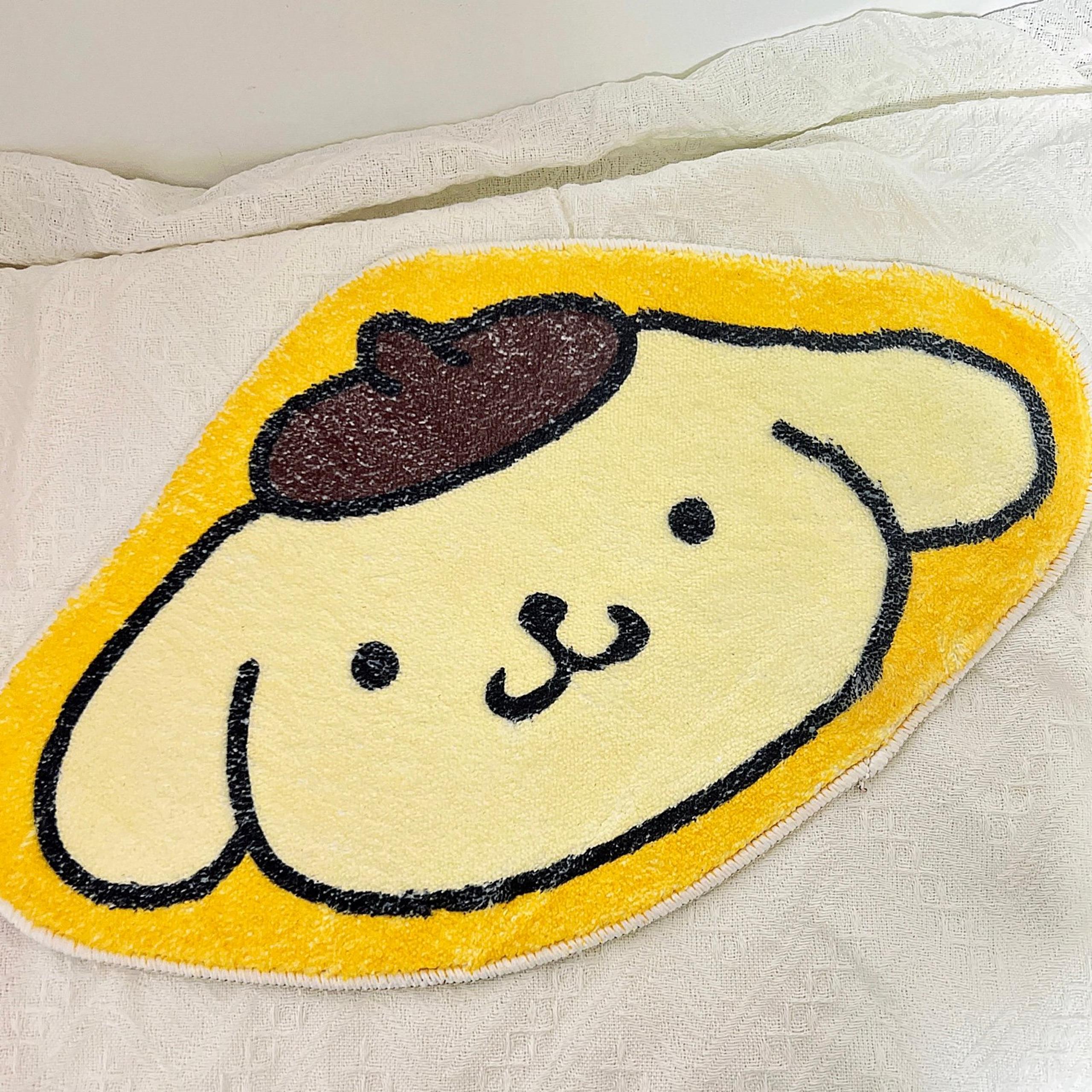 Sanrio Pompompurin small floor mat/ rug