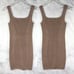 NWT Guess Lucia Sleeveless Square Neck Rib Ribbed Knit Bandage Mini Dress S