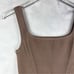 NWT Guess Lucia Sleeveless Square Neck Rib Ribbed Knit Bandage Mini Dress S