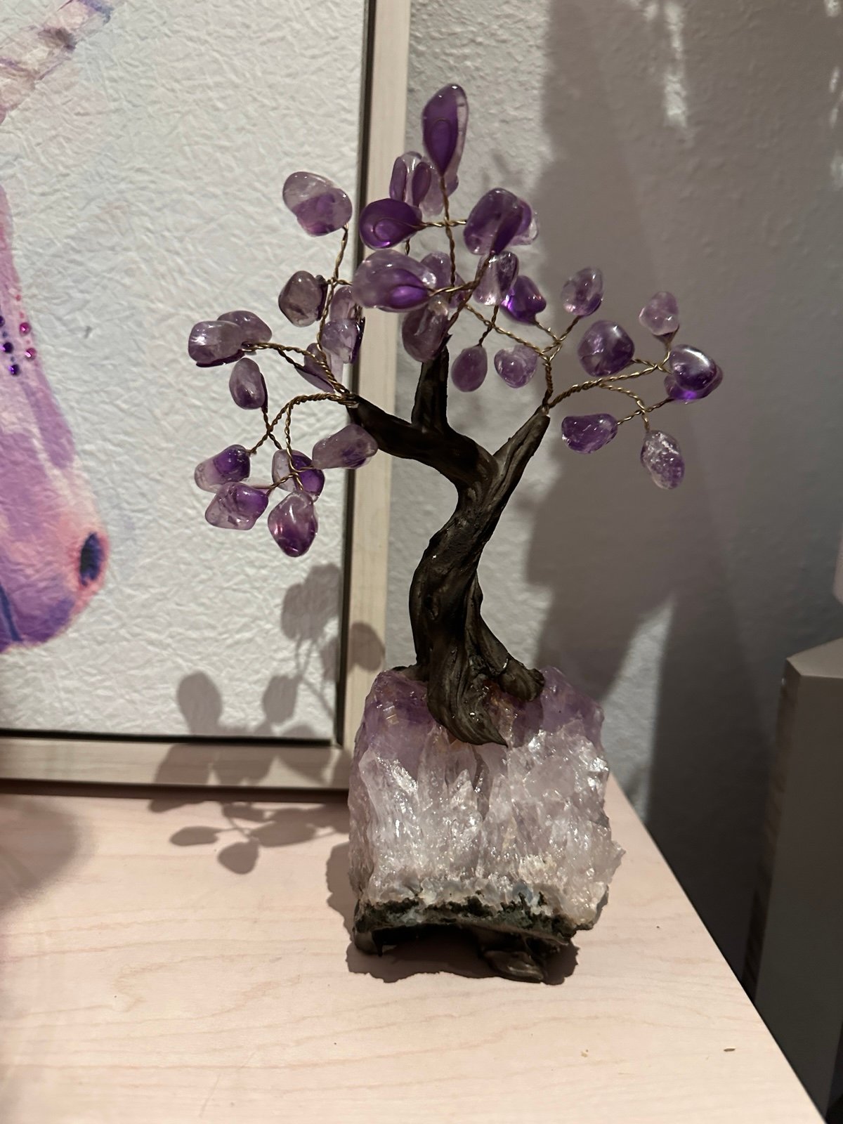 Amethyst Bonsai Tree (180 Retail)