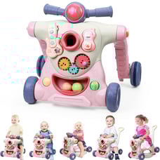 Baby Walker,Baby Push Walker,Baby Sit-to-Stand Learning Walker,Could Assemble as