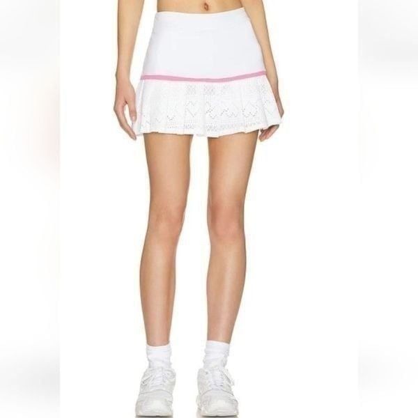 EleVen By Venus Williams Devotion Tennis Skort White & Pink NWT Size Small.