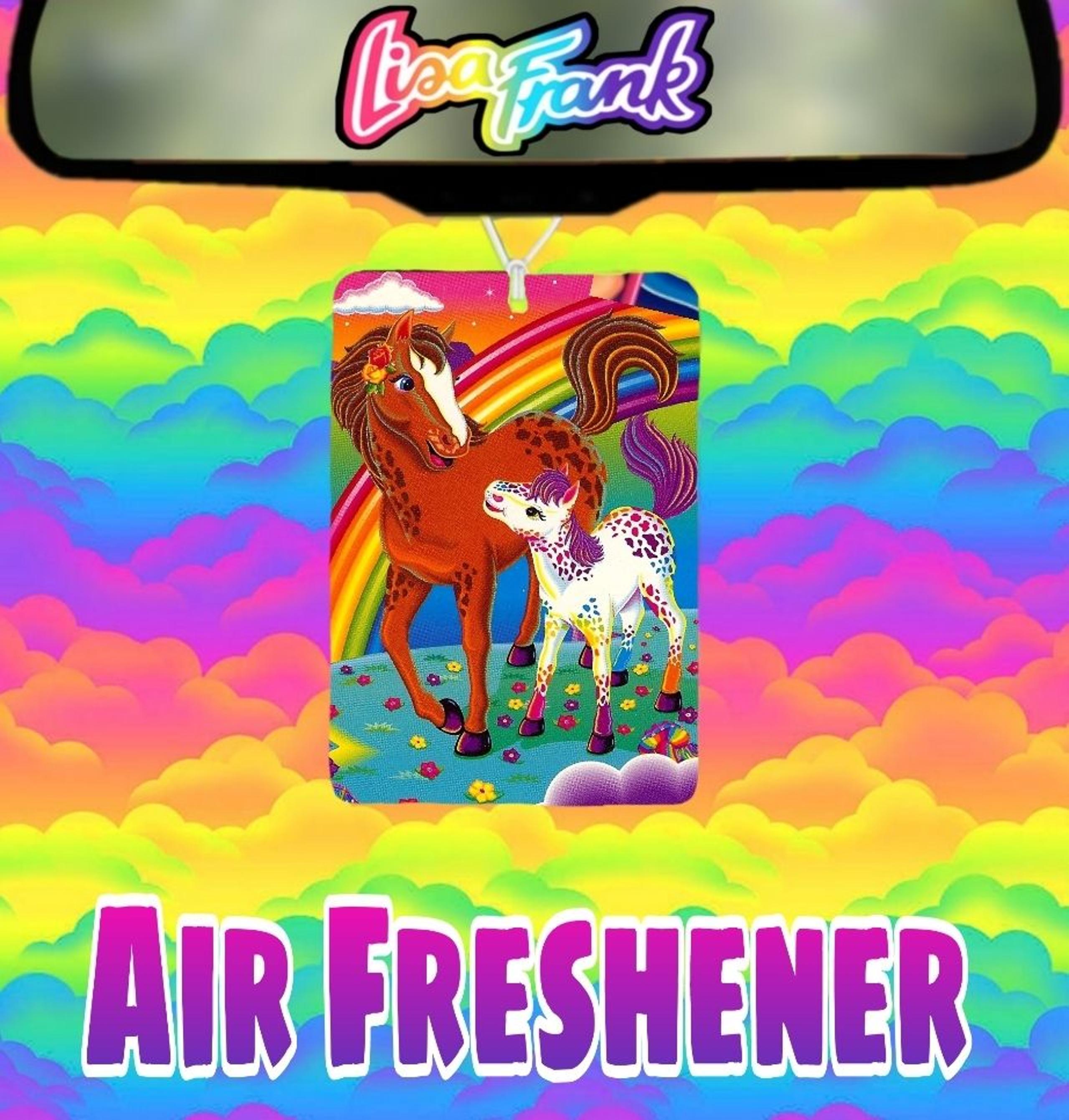 Lisa Frank Inspired Car Air Freshener