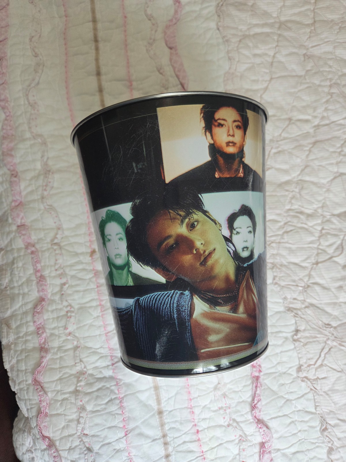 Jungkook I am still popcorn bucket