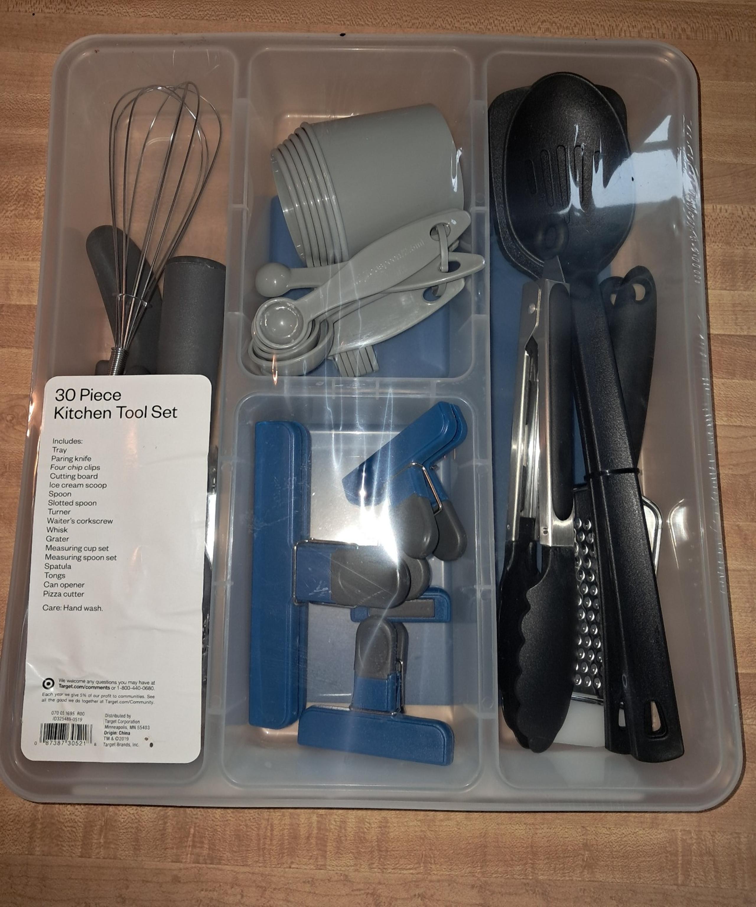 30pc Kitchen Utensil Set Cooking - Target - New In Package