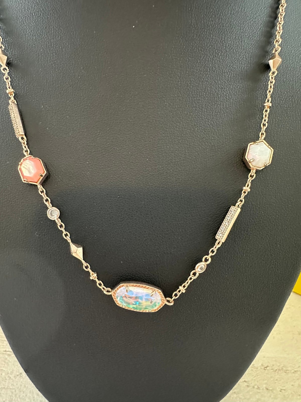Kendra Scott Rose Gold Adjustable Necklace