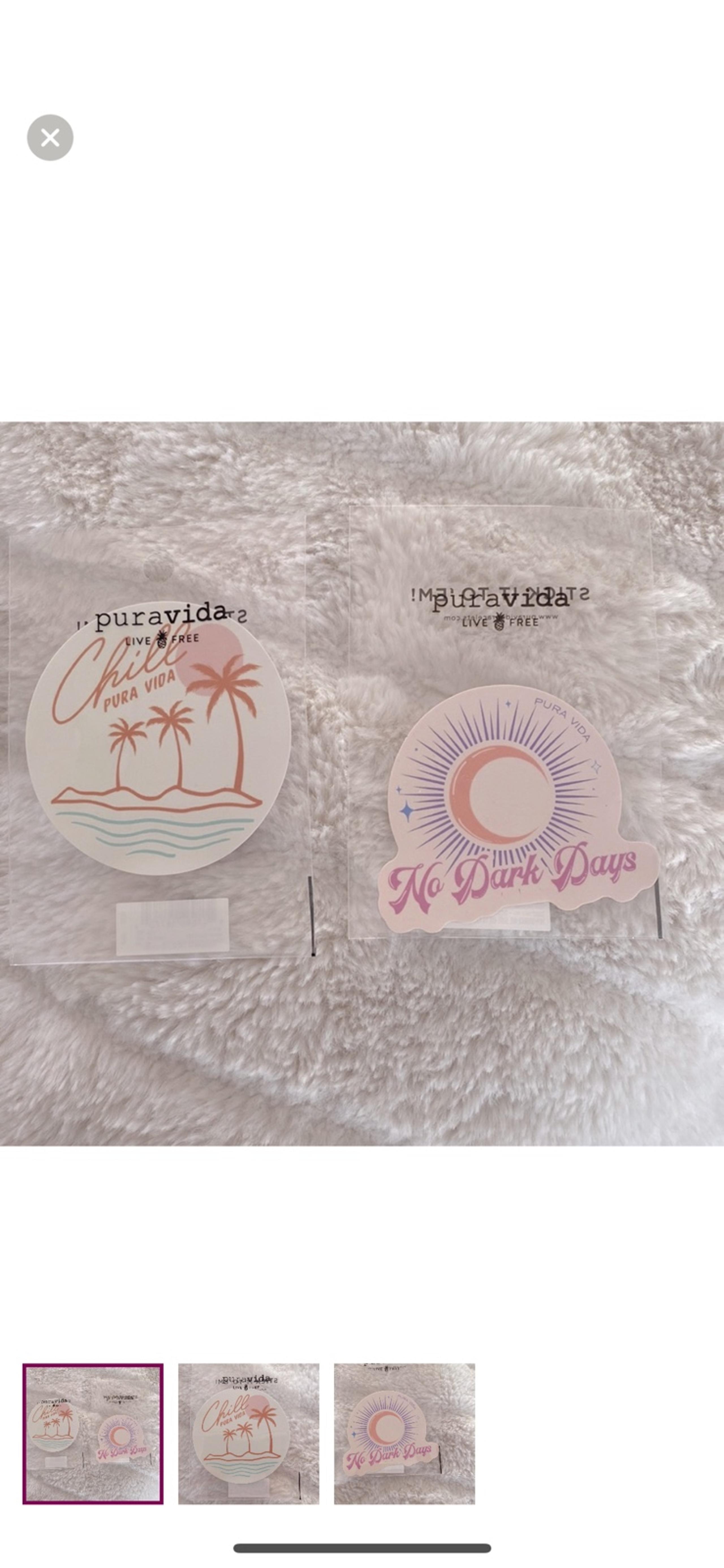 NWT Pura vida stickers