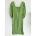 Anthropologie Maeve Low-Back Midi Dress Green