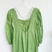 Anthropologie Maeve Low-Back Midi Dress Green