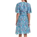 McLaughlin Wrap Dress w/batwing Sleeve NWT