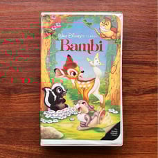 Bambi Black Diamond Edition VHS