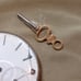 Watch vintage Rubens pocket watch key wind in working condition see pics
