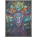 Three Eyed Goat Tapestry Woven Throw Blanket Witchy occult goth 37x52 art