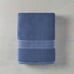 Signature Soft 6 Piece Solid Towel Set, Insignia Blue-wqew4