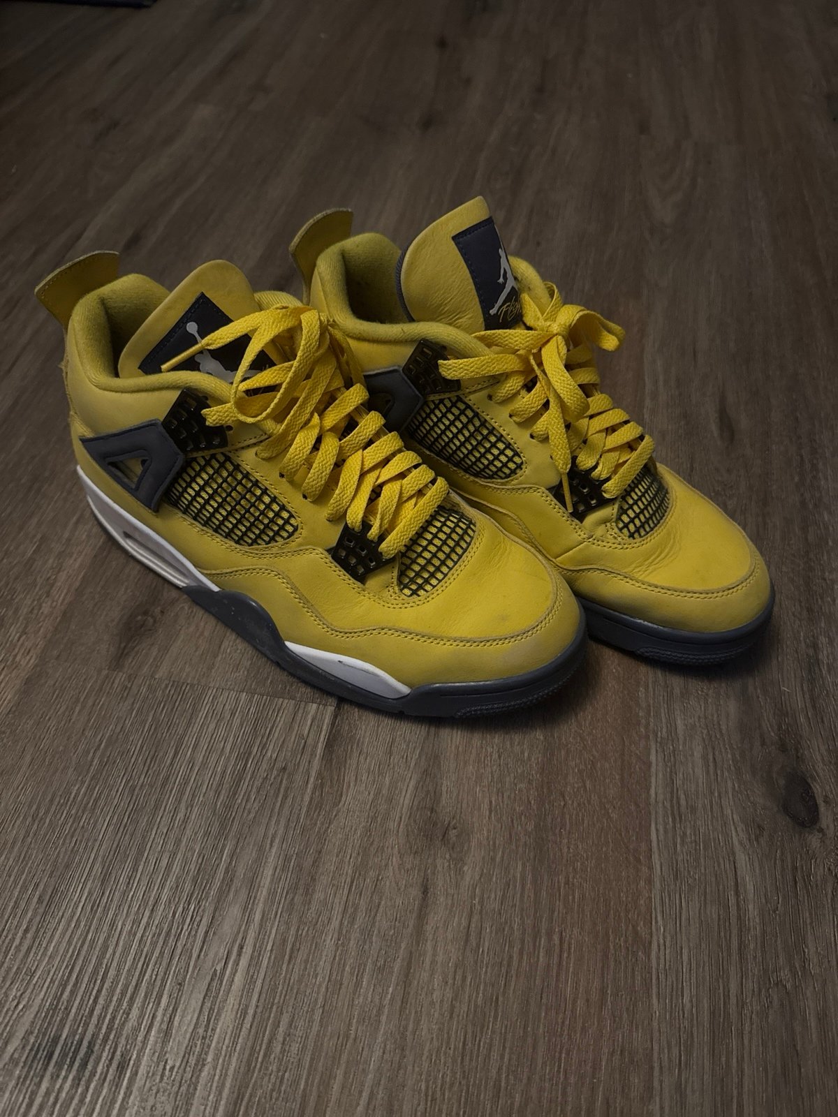 Jordan 4 Lightnings, Size 10 Men’s