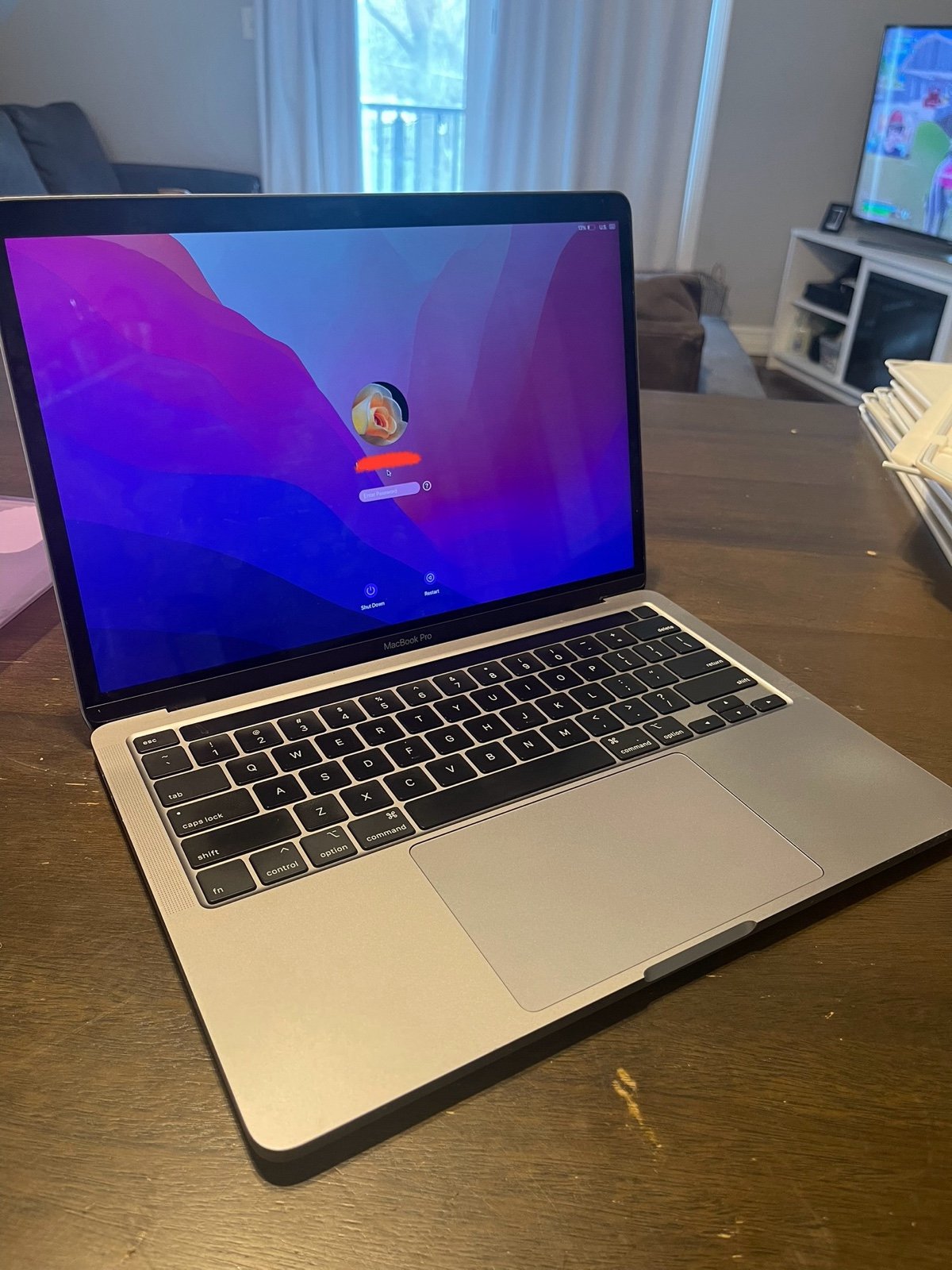 2020 MacBook Pro with touch bar