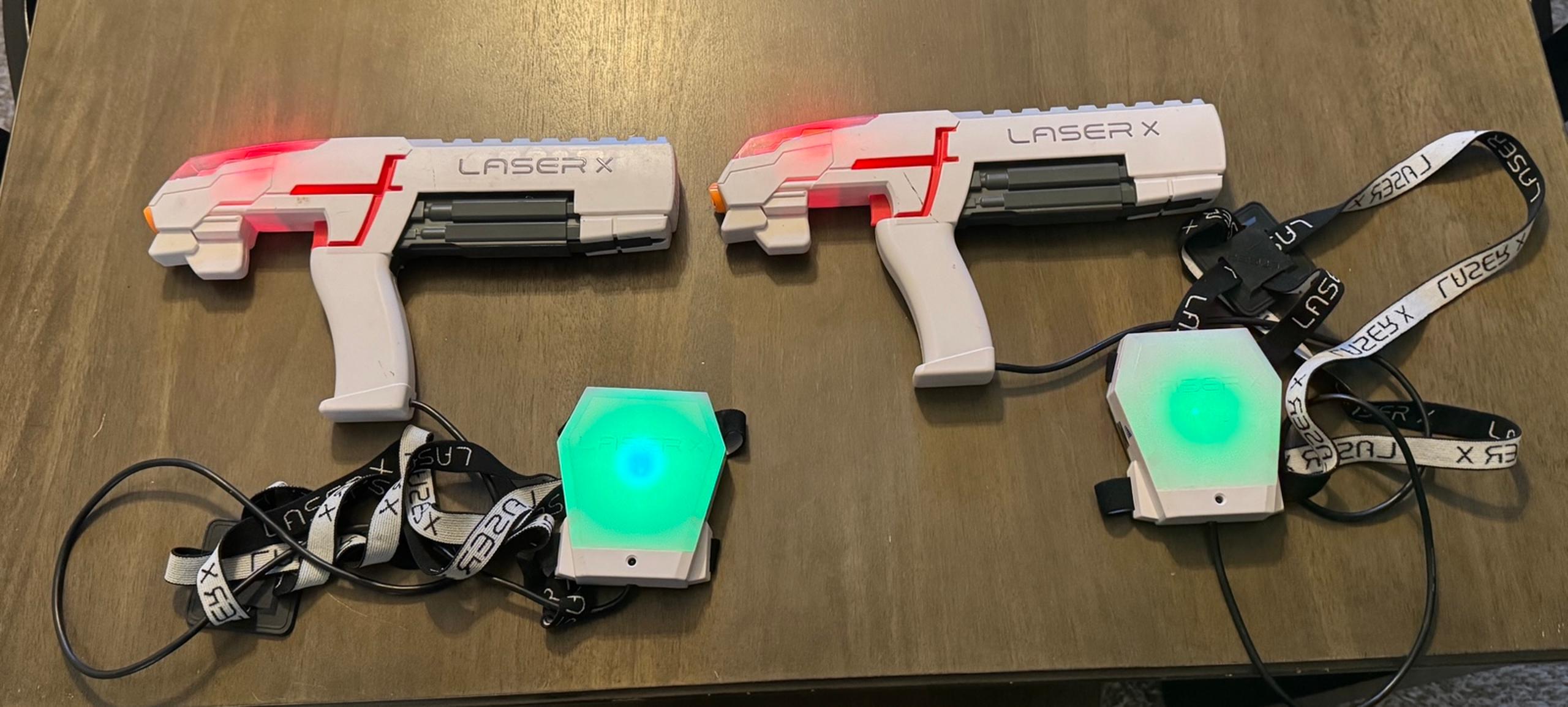 Laser X Two Players Laser Gaming Set Double Blasters Laser Tag