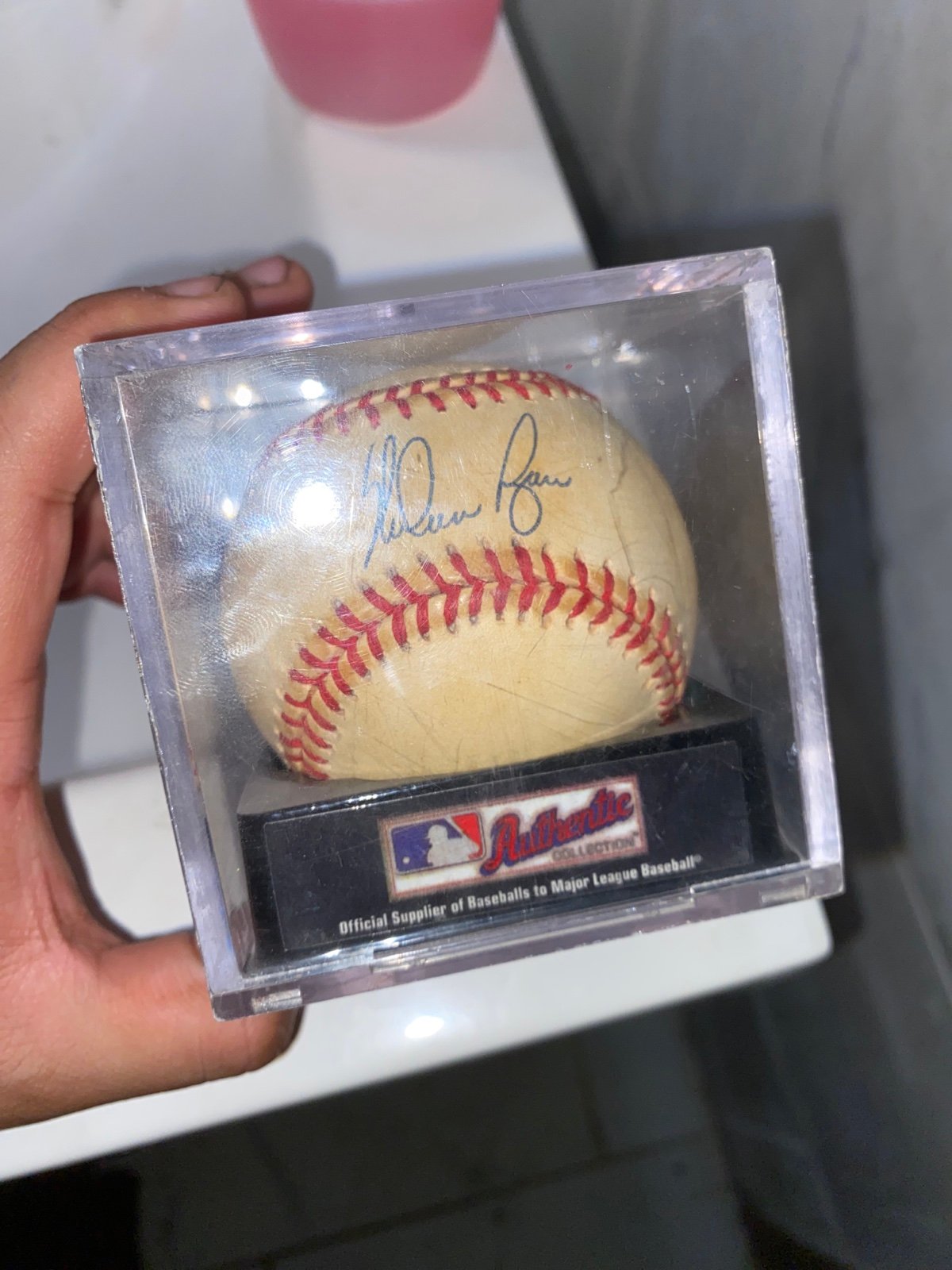 Nolan ryan signed baseball