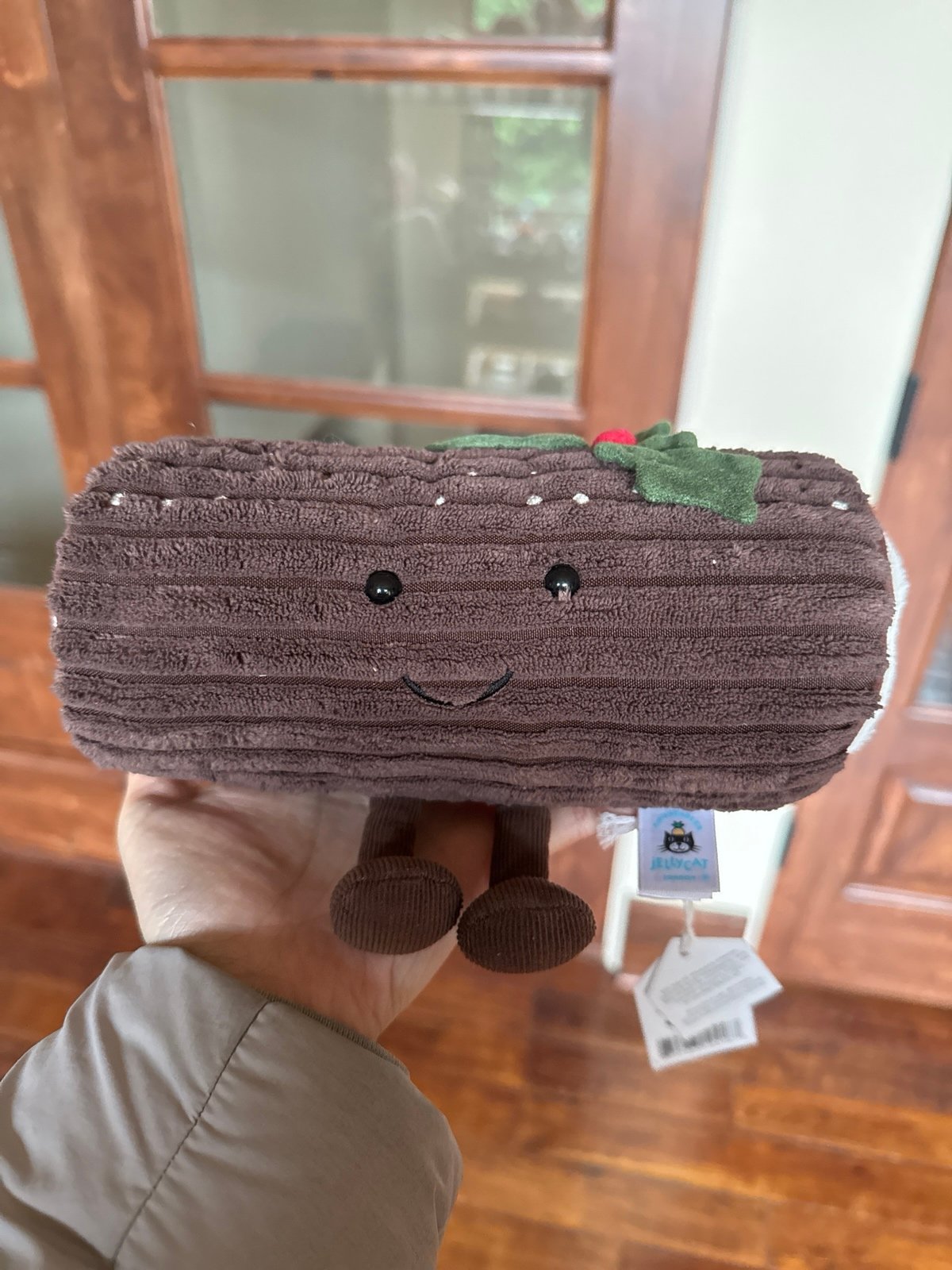 NWT Jellycat Amuseable Yule Log rare& HTF