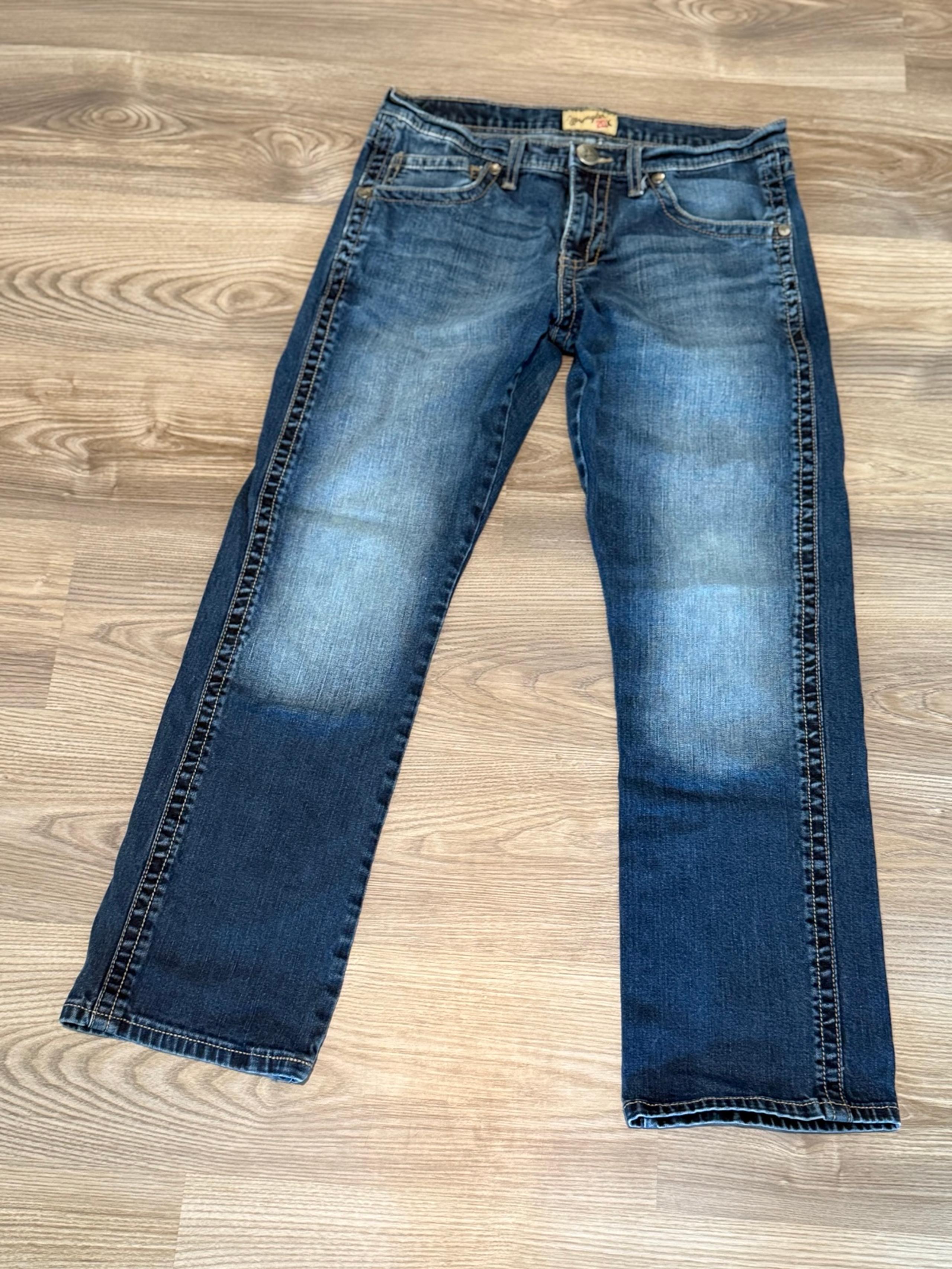 Wrangler 20X Slim Fit Straight Leg Denim Jeans Mens size 31 x 29 No 44 Rancher