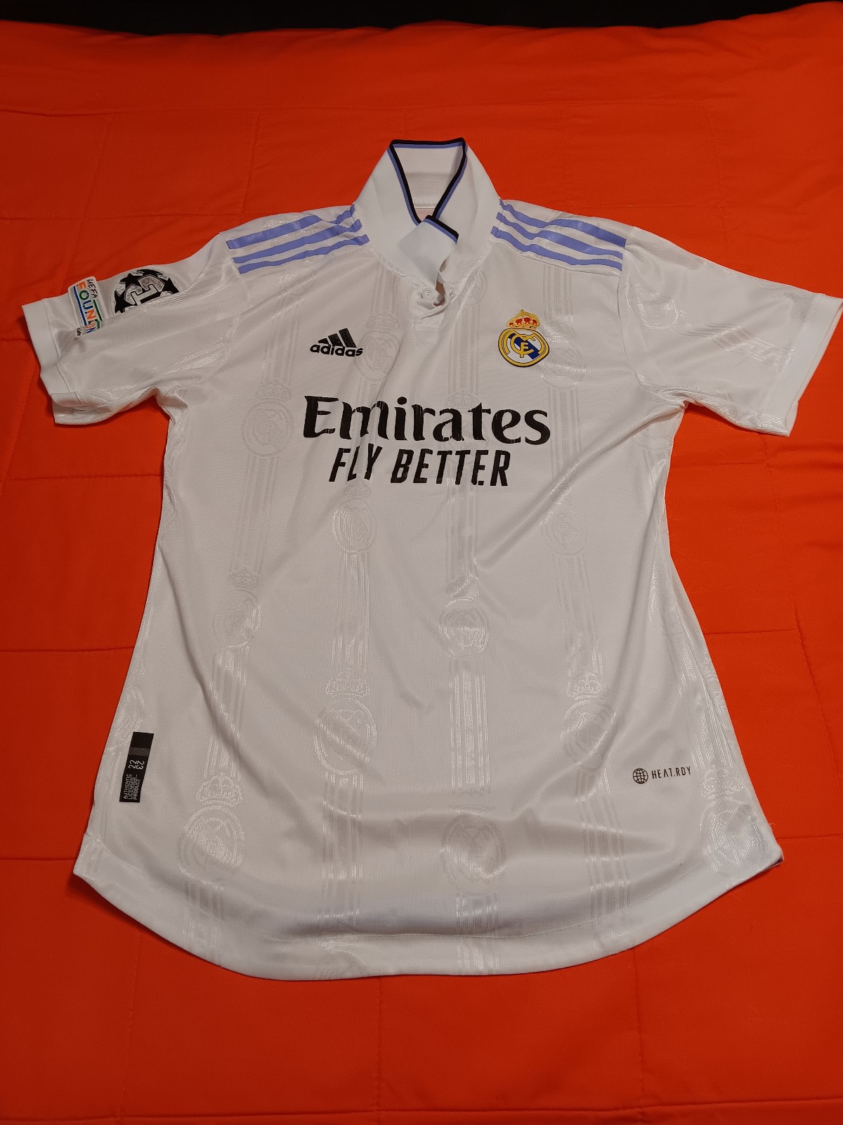 Real Madrid Jersey Womens 2XL White Adidas 120 Years Limited Edition (Mens L)