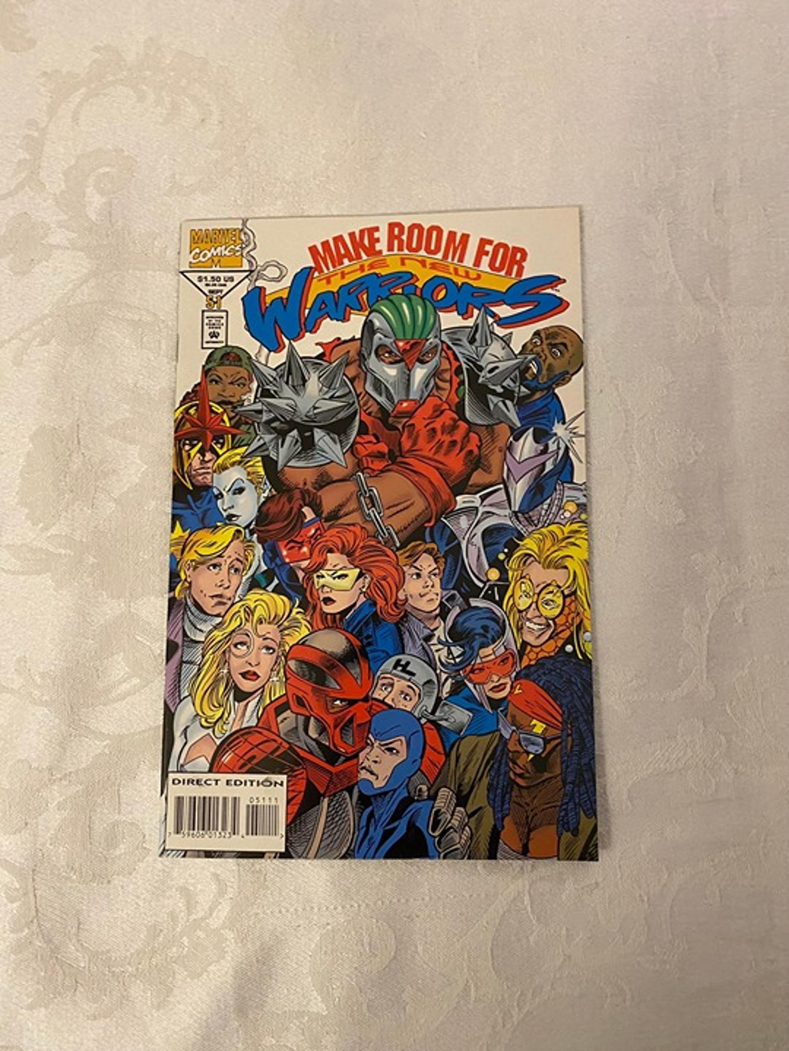 New Warriors #51 (1990 1st Series) - Very Fine