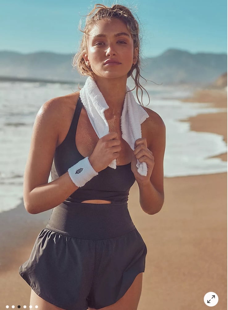 Free People Righteous Runsie in Black