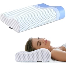 Memory Foam Pillows Neck Pillow for Pain Relief, Ergonomic Cervical Pillow Neck