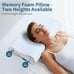 Memory Foam Pillows Neck Pillow for Pain Relief, Ergonomic Cervical Pillow Neck