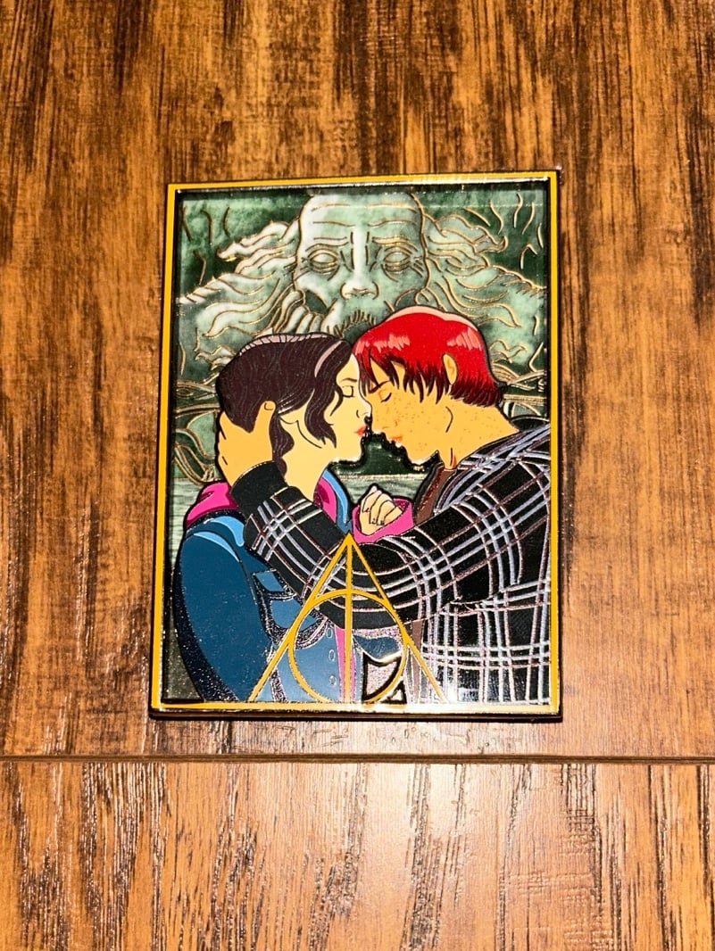 Ron Weasley and Hermione Granger Chamber Of Secrets Harry Potter Fantasy Pin