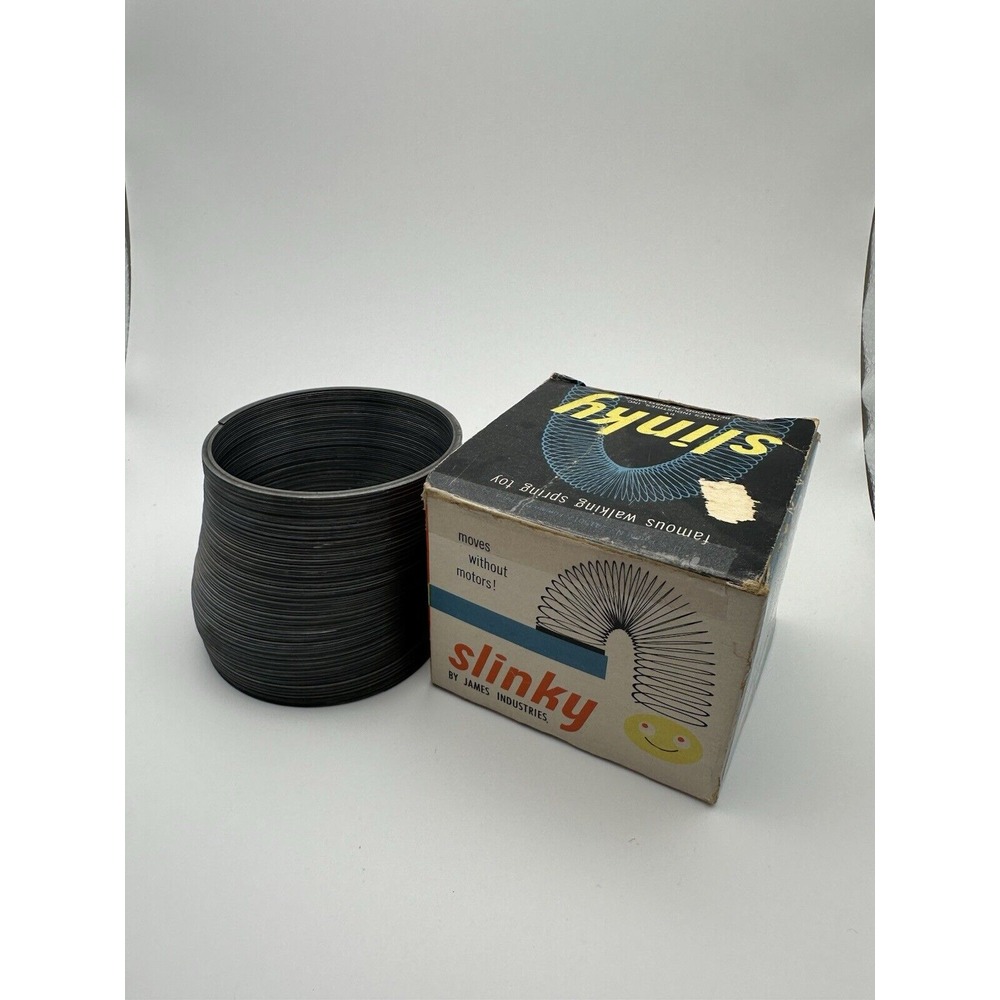 Vintage Slinky Toy James Industries in Original Box