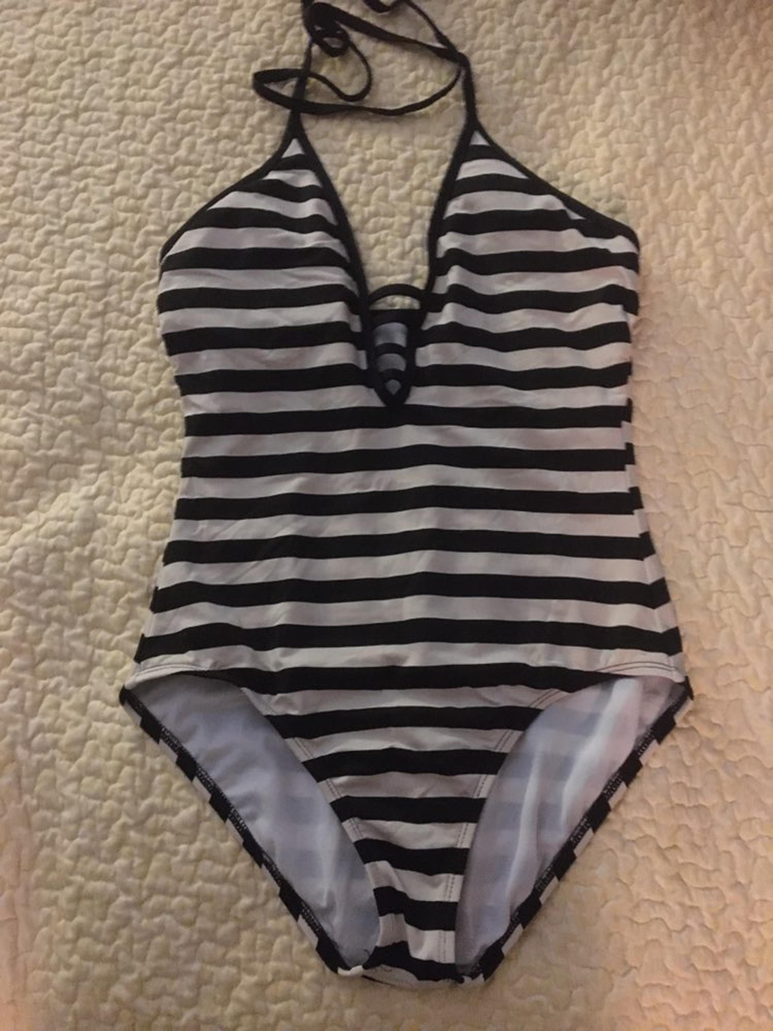 Ella Moss Black White One Piece Suit