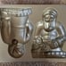 Williams Sonoma Nordic Ware 3D Vintage Santa Claus Cake Pan Vintage Style Santa