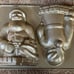 Williams Sonoma Nordic Ware 3D Vintage Santa Claus Cake Pan Vintage Style Santa