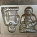 Williams Sonoma Nordic Ware 3D Vintage Santa Claus Cake Pan Vintage Style Santa