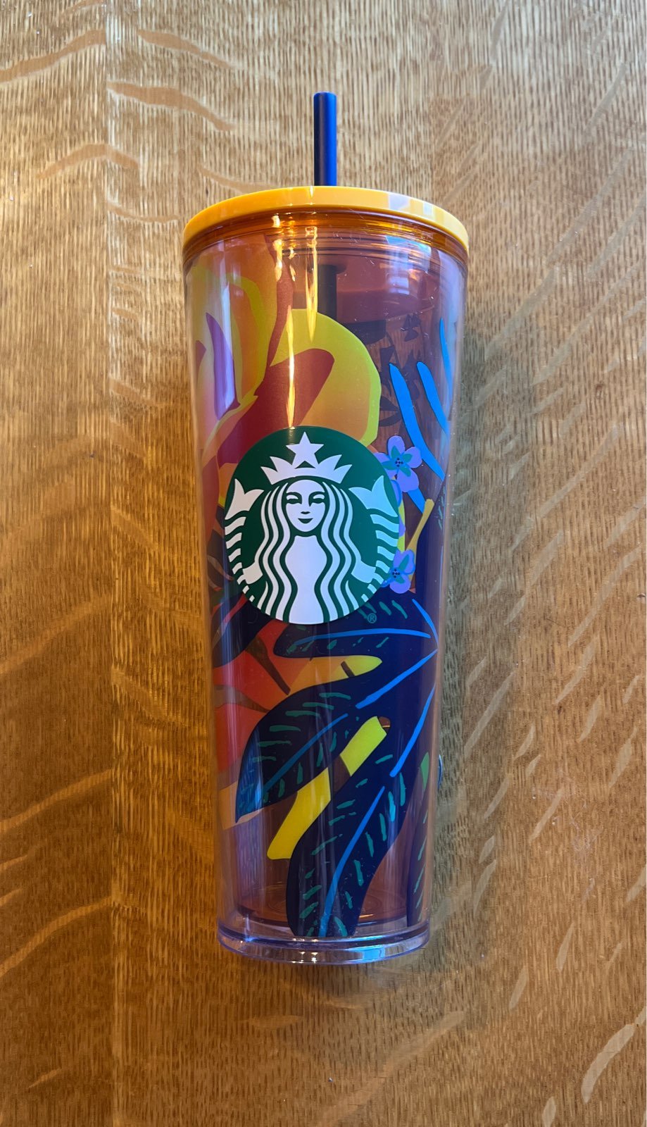Starbucks Venti Floral Summer Collection tumbler 2022 -