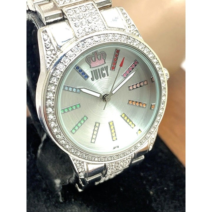 Juicy By Juicy Couture Women's Watch JC/5015 Quartz Silver Stainless Steel 34mm