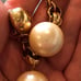 Faux pearl givenchy earrings