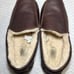 Authentic UGG Men’s Moccasin Brown Leather 5379 Ascot Slippers - USA Size 11