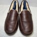 Authentic UGG Men’s Moccasin Brown Leather 5379 Ascot Slippers - USA Size 11