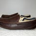 Authentic UGG Men’s Moccasin Brown Leather 5379 Ascot Slippers - USA Size 11