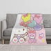 HelloKitty2Valentine's Day gift blanket, blanket suitable for gift giving