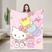 HelloKitty2Valentine's Day gift blanket, blanket suitable for gift giving