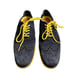 Cole Haan ZeroGrand Oxford Sneakers Blue Suede Yellow Laces 9.5 Michigan Shoes