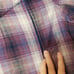 Women's Duluth Pearl Snap Flannel Fence Mender Shirt Size Small Purple Plaid