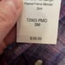 Women's Duluth Pearl Snap Flannel Fence Mender Shirt Size Small Purple Plaid