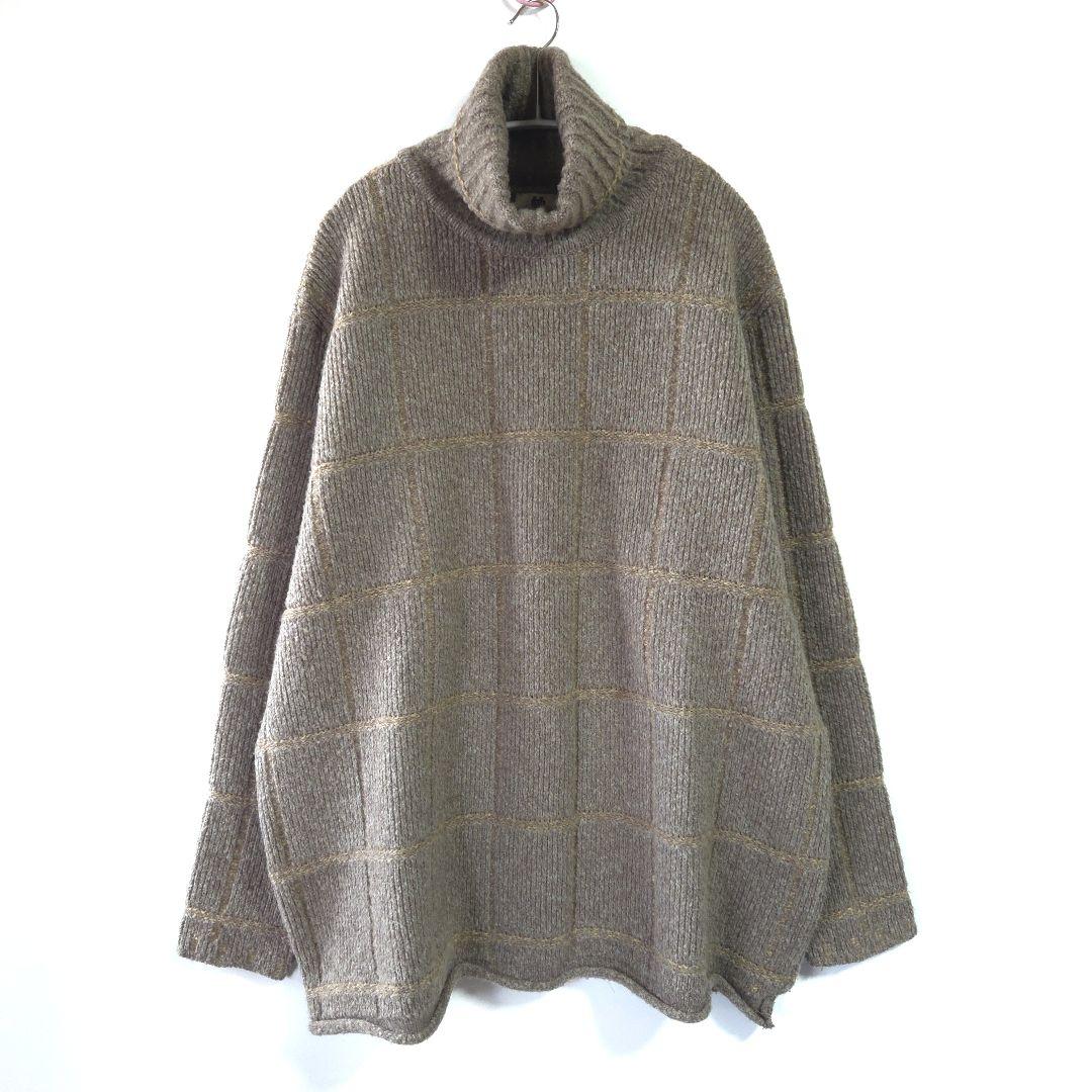 Early Dries Van Noten Oversized Knit Light Brown