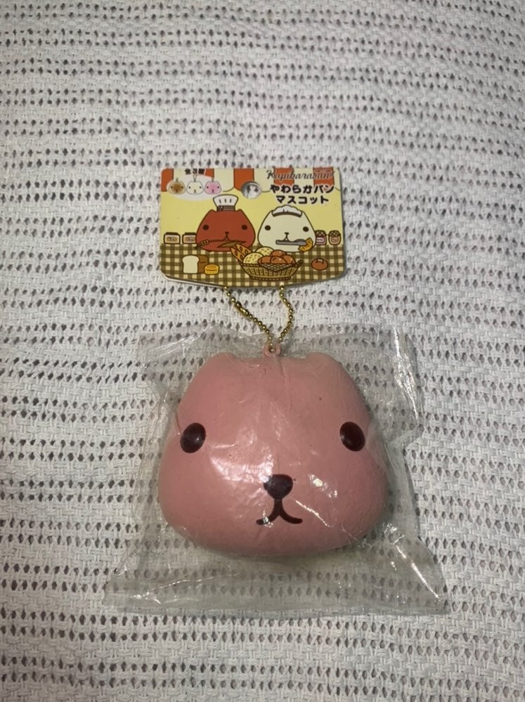 Kapibarasan Pink Head Squishy